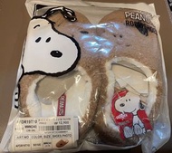 Snoopy 韓國毛毛拖鞋，超保暖