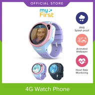 FREE SIM CARD myFirst Fone R1s - 4G Smart Watch Phone for Kids Children GPS Location Tracker Voice Calls Phone Calls Video Calls Safer "No WhatsApp Spams Scams" Water Resistant Splash Proof Digital Student Watch School Approve
