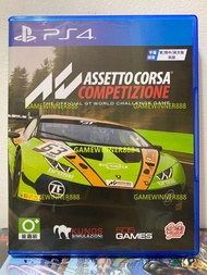 《今日快閃價》（中古二手）PS4遊戲 神力科莎 出賽準備 競爭 Assetto Corsa Competizione 港版中英文版