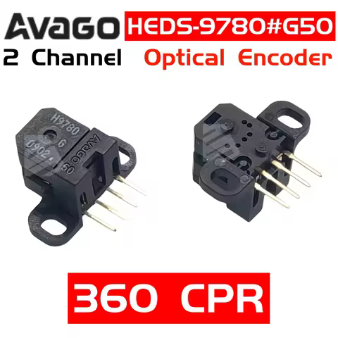 Original Avago HEDS-9780#G50 H9780 360DPI 360CPR 2 Channel Optical Encoder Modules Inkjet Printer En