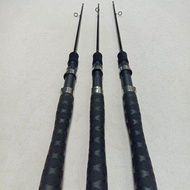 Bawahan Joran Pancing Sambung Murah Siap Pakai Bahan Fiber Solid Panjang 80 cm & 90 cm