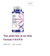 Thực phẩm bảo vệ sức khỏe Formula 4 N.V.M.N