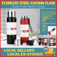 Vacuum Flask Thermal Flask Thermos 800ml 1500ml Flask Botol Air Vacuum Flaks 不锈钢热水壶 Local