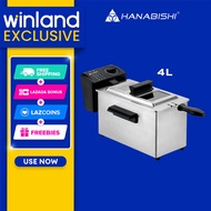 Hanabishi by Winland Heavy Duty Deep Fryer HFRY40TG