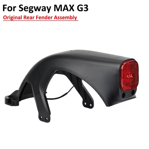 Original Rear Fender Tail Light Assembly For Segway MAX G3 Electric Scooter Wheel Mudguard Accessori