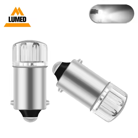 2pcs BA9S T4W LED Car light bulb T2W T3W H5W interior Car LED License Plate light 2 LED 2835 SMD DC1