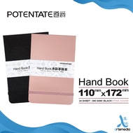 Watercolor Journal Potentate Handbook 11x17cm Hard Cover Watercolor Paper Book