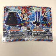 Aikatsu! Summer Marine Bottoms & Shoes Card Set