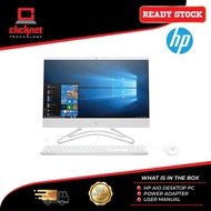 HP Desktop All-in-One 22-DF0102D White 21.5 -inch (Intel J4025, 4GB, 256GB SSD, UHD 600, FHD, W10)