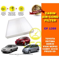 Cabin Air Cond Filter - Toyota Estima ACR30 Vios NCP42 Camry ACV30 Pruis 05 Harrier ACU30 - CF1359