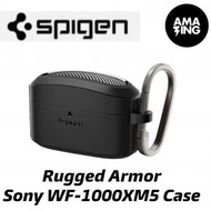 Spigen - Rugged Armor Sony WF-1000XM5 耳機保護套 (2023) - 霧面黑色