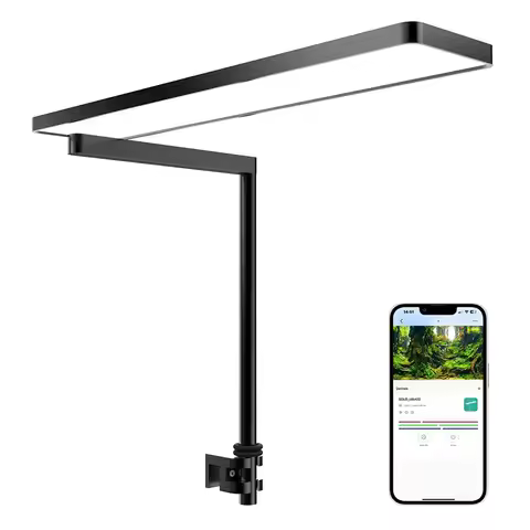 FZONE Solo Series Nano LED Aquarium Light Lamp Full Spectrum Dimmable App-controlled For Freshwater 