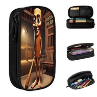 New Tung Tung Tung Sahur Italian Brainrot Meme Pencil Cases Pencilcases Pen Holder For Student Big C