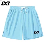 [Taiwan Shipment Free Shipping] 3x3 American Shorts Knee-Length Shorts Men 3V3 Basketball Training P