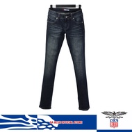 GA Blue 901 Women's Low Rise Straight Jeans - 2042