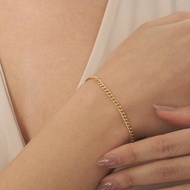 10k Gold filled CUBAN Chain, Bracelet For Men And Women Fashion Jewels Unisex Size 7 8