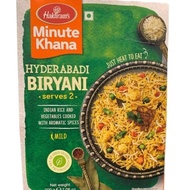 :::::::] HYDERABADI BIRYANI MINUTE KHANA 200G YUMKEENZ BY HALDIRAM'S