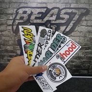 RIDER DAN RUNNER STICKER / STICKER RUNNER / STICKER RIDER (PART 1 OF 4)