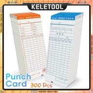 Time Recorder Punch Card Time Card Attendance Card Worker Card 300Pcs