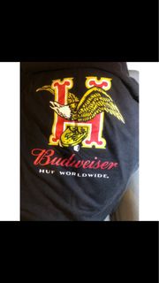出價好談//HUF x Budweiser Eagle 🦅 百威聯名 TEE T-shirt, 保證正品