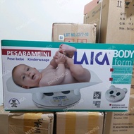 timbangan bayi digital laica/laica body form baby