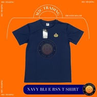 Singapore | Navy | Navy Blue | RSN SAF T Shirt | Unisex | Training | Exercise | Gym | Jogging | Work