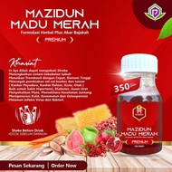 MAZIDUN MADU MERAH /Formula Herbal Plus Extract Angkak+Wortel+Jambu biji mrh+ Lumbricus+Delima mrh+