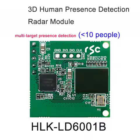 Hi-Link 60GHz Millimeter Wave Radar High-precision Multi-Person Detection 3D Human Presence Sensing 