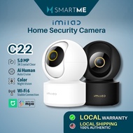 【Official】Imilab C22 Home Security Camera 5MP Smart WiFi 6 CCTV Colour Night vision CMSXJ60A works w