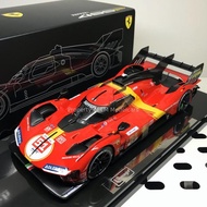 Bburago deluxe 1/18 Ferrari 499P AF Corse N 51 Winner 24h Le Mans 2023