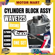 WAVE125 BLOCK RACING 57MM 62MM 65MM 68MM 70MM + PISTON WAVE125 LEO THAILAND FOR WAVE125 WAVE125R WAV