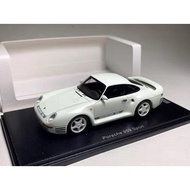 Spark Porsche Porsche 959 Sport 1/43 White Original Bag