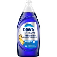 Dawn Platinum Dishwashing Liquid, Fresh Rain Scent, 32.7 fl oz