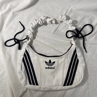 【泰國Remake袋】 白色Adidas 泰國Remake腋下包