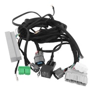 Conversion Harness Car Wiring Harness Flexible High Accuracy Stable  Black Exquisite Workmanship for
