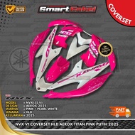 HLD-NVX V1 COVERSET HLD AEROX TITAN PINK PUTIH 2025