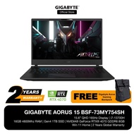 GIGABYTE AORUS 15 Gaming Laptop (i7-13700H/16GB 4800MHZ/Gen4 1TB/RTX4070 8GB/15.6" QHD IPS 165Hz/W11