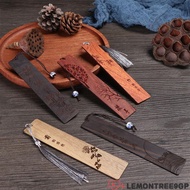 LEMONTREE9GP Book Clip Stationery Chinese Style Vintage Sandalwood Label