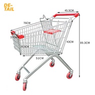 รถเข็นช็อปปิ้ง Shopping Trolley รถเข็นซุปเปอร์มาร์เก็ต ล้อไม่แตก ไม่ทำพื้นเป็นรอย รถเข็นของห้าง 4 ล้