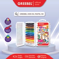 Greebel Crayon 12 Colors Greebel Oil Pastel/ 12 Colors