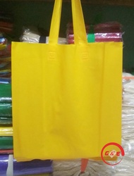 Uk 30x40x10 cm 12 Pcs Lusinan Tas Kain Spunbond Kantong Belanja Goodie bag Souvenir Snack Totebag