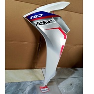 Left fairing | WAVE RSX110 (2013) fairing, white, blue, black *NHB35H* (64750-K07-V00ZC)