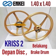 Sport Rim SP 522 Enkei Modenas Kriss 110 2 / Kriss 120 / CT 110 ( Gold ) 1 Set