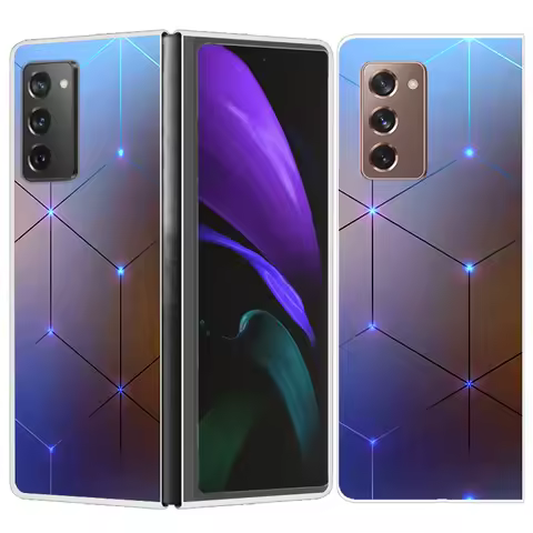 For Samsung Galaxy Z Fold2 Fold4 Fold5 Case Shockproof Hard Plastic PC Back Cover For Samsung Galaxy