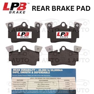 LPB E-PRO SEMI METALLIC REAR BRAKE PAD AUDI Q7 4LB 4L3 4.2 V8 FSI