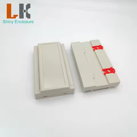LK-DR12 High Quality Din Rail Enclosure Pcb Board Holders Electronic Device Junction Box 160x95x55mm
