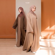 WMD Fashion - Shanum Stripe Outer Free Inner Dress