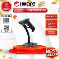 Scan Barcode Iware 2d E-8QRS with stand holder - barcode scanner 1d and 2d