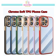 ONEPLUS 6T / ONEPLUS 7 7PRO / ONEPLUS 7T 7T PRO / ONEPLUS 8 8T / ONEPLUS 9 Chrome Soft TPU Phone Cas