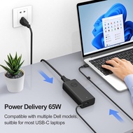 New Slim 65W Dell Laptop Charger USB C for Dell Latitude 5420 5520 7420 7430 7480 7490, for Dell Ins